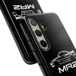 MR2 White Side Silhouette JDM Tough Phone Case Cover Gift