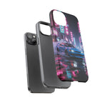 Skyline GT-R Tokyo Rain JDM Night Art Tough Phone Case