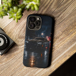 Black Camaro ZL1 Rainy Night Sports Car Phone Case | Tough Protective Cover