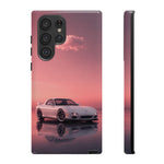White FD RX-7 Blush Pink Sky Tough Case