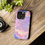 You Are Enough phone case | pastel cloud affirmation protective case