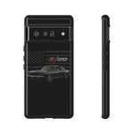 Z28 Camaro Phone Case Classic Muscle Car Patriotic Tough Cover Gift Art