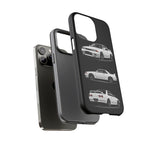 R32 Skyline Phone Case White, Three-View Vector Cover, Gift GTR Fans