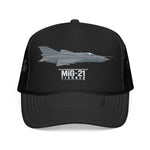 MiG-21 Fishbed Hat Soviet Fighter Jet Military Aviation Cap Adjustable