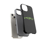 Lime Green C8 Corvette Phone Case for Chevy Fans, Tough Protective Cover