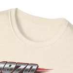 1970 Chevelle SS LS6 graphic T-Shirt | Muscle Car Racing Design