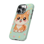 Shiba Inu Kawaii Chibi Smile Pet Dog Art Tough Phone Case