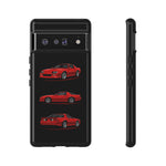 Z28 Red Triview Phone Case Classic Car Illustration