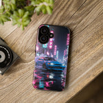 Skyline GT-R Tokyo Rain JDM Night Art Tough Phone Case