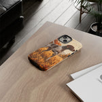 German Shorthaired Pointer Pointing Art Tough Phone Case