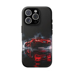 Z06 C8 Phone Case, Red Smoke Studio Reflection Cover