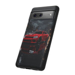 Charger Hellcat Widebody Red Rain Art Phone Case