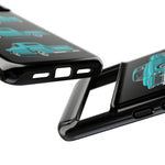 Turquoise 1955 Stepside Pickup Truck Tough Phone Case - 3 View
