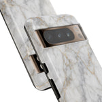 White Marble Pattern Phone Case | Tough Cover
