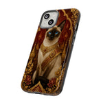 Siamese Cat Thai Royal Portrait Art Tough Phone Case