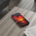 Basketball Court Sunset Phone Case | Tough Phone Case