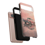 1957 Chevy Bel Air Blush Cream Tough Phone Case for Classic Car Fans