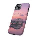 Silver Hakosuka Skyline Mirror Lake Tough Phone Case