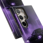Midnight Charger Violet Neon Tough Phone Case