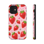 Strawberry Pattern Phone Case | Tough Cover