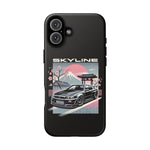 R34 Skyline GT-R Sakura Mountain JDM Tough Phone Case Gift