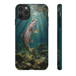 Rainbow Trout Take Phone Case Freshwater Fishing Gift for Anglers