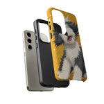 Sheepdog Hair Flip Phone Case Funny Dog Lover Gift