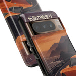 Datsun 240Z Classic JDM Sports Car Sunset Art Tough Phone Case