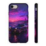 Retro JDM Sports Car Sunset MR2  phone case | Tough Cases