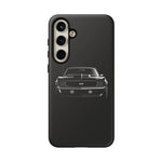 1969 Camaro Black Restomod Front Tough Phone Case Cover Gift