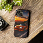 Supra MK4 Orange Touge Night JDM Speed Art Tough Phone Case