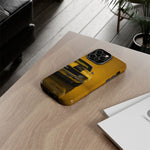 Classic Camaro SS Phone Case, Yellow 69 Muscle Car Cover, Gift for Guys