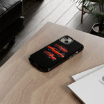 1969 Camaro SS Orange Triple View Muscle Car Tough Phone Case
