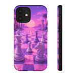Pastel Chess Infinite Board Vaporwave Art Tough Phone Case