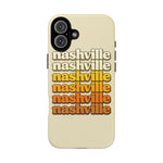 Nashville Retro Stack phone case | Tough Cover