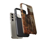 German Wirehaired Pointer Autumn Art Tough Phone Case