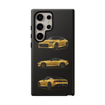 Gold Fairlady Z Classic Sports Car Tough Phone Case - 3 View