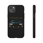 Dark 1998 Trans Am Front View Muscle Car Tough Phone Case Gift