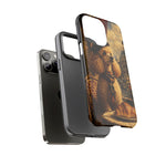 Poodle in Beret Phone Case | Vintage Paris Café Illustration