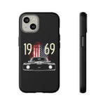 1969 Camaro SS American Flag Tough Phone Case Cover Gift Art