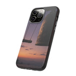 Temple Bell Sunset Phone Case Japan Zen Tough Case