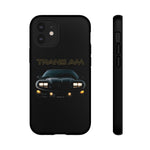 Dark 1998 Trans Am Front View Muscle Car Tough Phone Case Gift