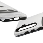 White NSX Phone Case, Retro 90s JDM Supercar Cover, Gift for Car Lovers