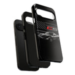 Black C5 Phone Case American Sports Car Tough Cover Gift