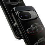 Black GNX Phone Case, Three-View Muscle Car Vector Tough Cover