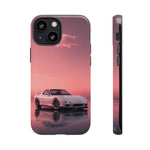 White FD RX-7 Blush Pink Sky Tough Case