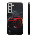 Charger Hellcat Widebody Red Rain Art Phone Case