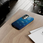 Amberjack School Phone Case, Open Water Sunlight Tough Cover