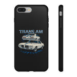 1969 Trans Am White Blue Stripe Tough Phone Case Cover Gift