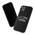 MR2 White Side Silhouette JDM Tough Phone Case Cover Gift